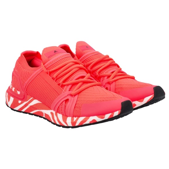 Adidas x Stella McCartney UltraBoost 20 Running Shoes Bright Pink Women’s Sz 6 - Picture 1 of 6